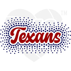 Faux Rhinestone - Texans
