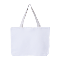 Sublimation Canvas Tote Bag - White