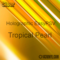 Siser EasyPSV - Holographic Pearl - 12" x 20" Sheet - Tropical Pearl