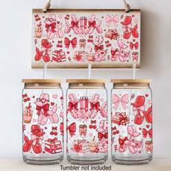 Press Ready UV DTF Decal - 16oz Wrap - Twisted with Love