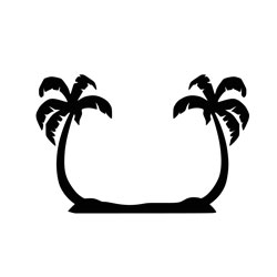 Free Download - Two Palm Trees