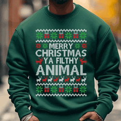 Press Ready Transfer - Ugly Sweater - Filthy Animal