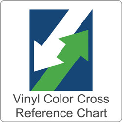 Editable Cricut Vinyl Color Chart, Permanent Vinyl Color Chart