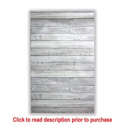 Garden Flag - Weathered Wood Printed Design