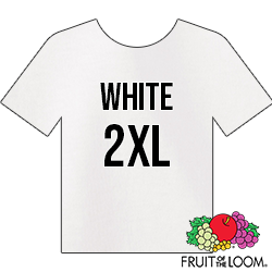 Fruit of the Loom Iconic™ T-shirt - White - 2XL