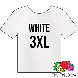 Fruit of the Loom Iconic™ T-shirt - White - 3XL