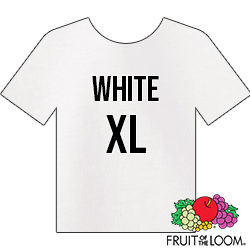 Fruit of the Loom Iconic™ T-shirt - White - XL