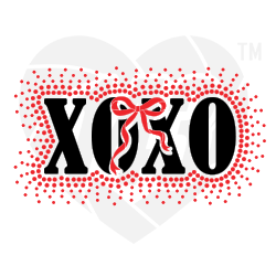 Faux Rhinestone - XOXO