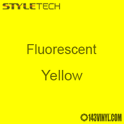 StyleTech Fluorescent - Yellow - 12" x 12" Sheet  