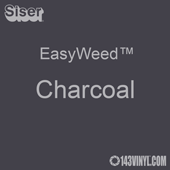 EasyWeed HTV: 12" x 12" - Charcoal