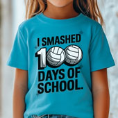 Press Ready Transfer - 100 Days of School Volleyball - Youth