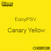 Siser EasyPSV - Canary Yellow (21) - 12" x 24" Sheet