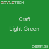 Styletech Craft Vinyl - Light Green- 12" x 12" Sheet