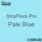 12" x 15" Sheet Siser Stripflock Pro HTV - Pale Blue