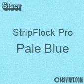 OUTLET: 12" x 12" Sheet Siser Stripflock Pro HTV - Pale Blue