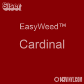 EasyWeed HTV: 12" x 5 Yard - Cardinal