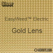 12" x 15" Sheet Siser EasyWeed Electric HTV - Gold Lens