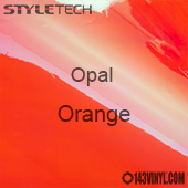 StyleTech Opal - Orange - 12" x 24" Sheet    