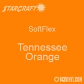 12" x 24" Sheet - StarCraft SoftFlex HTV - Tennessee Orange