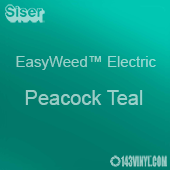 Peacock Teal - Siser Electric 15 HTV – Blue Water Vinyl & Gifts