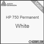 Avery HP 750 - Matte White- 12" x 12" Sheet