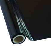 25 Foot Roll of 12" StarCraft Electra Foil - Flat Black