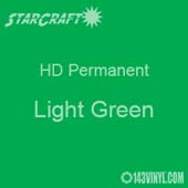 24" x 10 Yard Roll - StarCraft HD Glossy Permanent Vinyl - Light Green