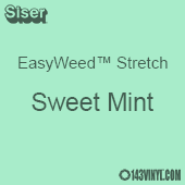 Stretch HTV: 12" x 15" - Sweet Mint