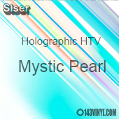 12" x 20" Sheet Siser Holographic HTV - Mystic Pearl