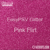 Siser EasyPSV Glitter - Pink Flirt (09) - 12" x 12" Sheet