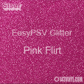 Siser EasyPSV Glitter - Pink Flirt (09) - 12" x 24" Sheet