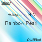 12" x 20" Sheet Siser Holographic HTV - Rainbow Pearl