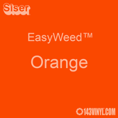 EasyWeed HTV: 12" x 24" - Orange