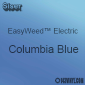 12" x 15" Sheet Siser EasyWeed Electric HTV - Columbia Blue