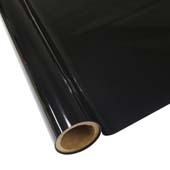 25 Foot Roll of 12" StarCraft Electra Foil - Jet Black