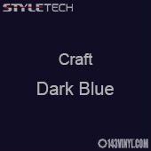 Styletech Craft Vinyl - Dark Blue- 12" x 12" Sheet