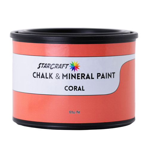 StarCraft Chalk & Mineral Paint - Pint, 16oz -Coral