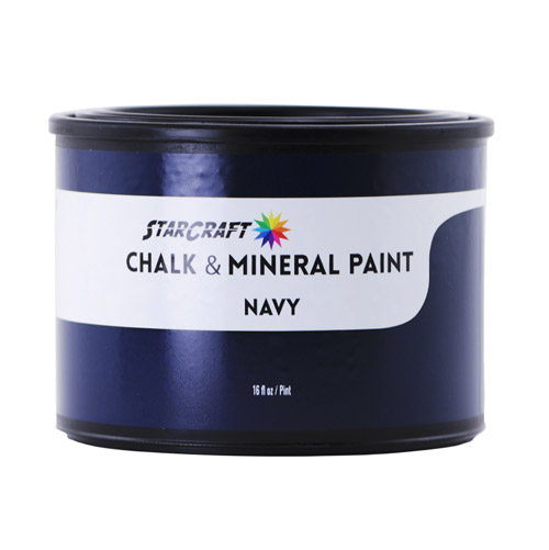StarCraft Chalk & Mineral Paint - Pint, 16oz-Navy