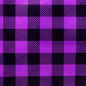 Printed Pattern Vinyl - Glitter Purple Buffalo Plaid - 12" x 12" 