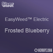 12" x 15" Sheet Siser EasyWeed Electric HTV - Frosted Blueberry