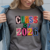 Press Ready Transfer - Senior 2026 Pop Art