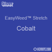 12" x 24" Sheet Siser EasyWeed Stretch HTV - Cobalt