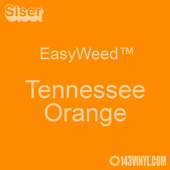 EasyWeed HTV: 12" x 5 Foot - Tennessee Orange