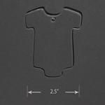 Acrylic Blank - Baby Onesie