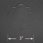 Acrylic Blank - Quatrefoil Shape