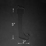 OUTLET: Acrylic Blank - Long Stocking Ornament
