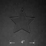 Acrylic Blank - Star Ornament