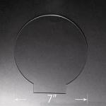 Acrylic Blank For LED Bases - Circle