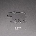 Bear acrylic blank (3 inch) –