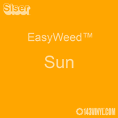 OUTLET - EasyWeed HTV: 9" x 12" - Sun 